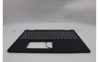 Lenovo 5CB1S05115 C-Cover with keyboard, French, Cosmic Blue, Backlight, Non-FingerPrint, US
