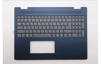 Lenovo 5CB1S05121 C-Cover with keyboard, Hebrew, Cosmic Blue, Backlight, Non-FingerPrint, US