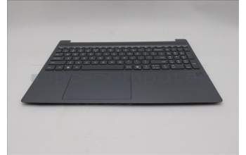 Lenovo 5CB1S05146 C-Cover with keyboard, US English Euro, Luna Grey, Non-Backlight, FingerPrint, US