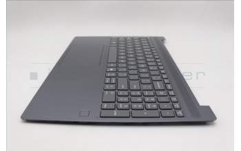 Lenovo 5CB1S05176 C-Cover with keyboard, English, Luna Grey, Backlight, FingerPrint, US