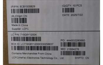 Lenovo 5CB1S05829 Keyboard External, Belgium English