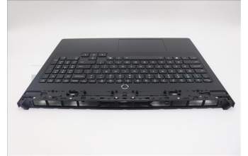 Lenovo 5CB1S11821 C-Cover with keyboard, English, Eclipse Black, RGB Backlight, US