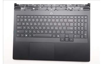Lenovo 5CB1S11828 C-Cover with keyboard, Greek, Eclipse Black, RGB Backlight, US