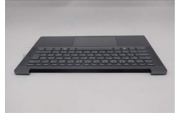 Lenovo 5CB1S11857 C-Cover with keyboard, Czech Slovakian, Luna Grey, Backlight, UK