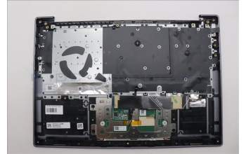 Lenovo 5CB1S11863 C-Cover with keyboard, German, Luna Grey, Backlight, UK