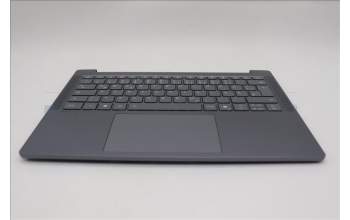 Lenovo 5CB1S11863 C-Cover with keyboard, German, Luna Grey, Backlight, UK