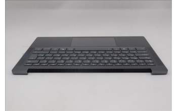 Lenovo 5CB1S11876 C-Cover with keyboard, Spanish, Luna Grey, Backlight, UK
