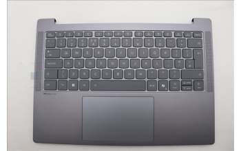 Lenovo 5CB1S11881 C-Cover with keyboard, UK English, Luna Grey, Backlight, UK