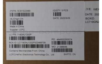 Lenovo 5CB1S22989 C-Cover with keyboard, Arabic, Eclipse Black, RGB Backlight, Anodizing Sandblasting, US