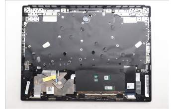 Lenovo 5CB1S24055 C-Cover with keyboard, Czech Slovakian, Eclipse Black, RGB Backlight, Anodizing Sandblasting, UK