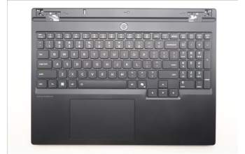 Lenovo 5CB1S24056 C-Cover with keyboard, English, Eclipse Black, RGB Backlight, Anodizing Sandblasting, US