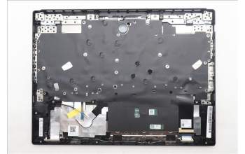 Lenovo 5CB1S24057 C-Cover with keyboard, US English Euro, Eclipse Black, RGB Backlight, Anodizing Sandblasting, US