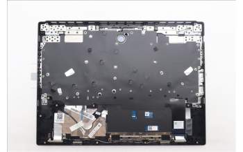 Lenovo 5CB1S24058 C-Cover with keyboard, French, Eclipse Black, RGB Backlight, Anodizing Sandblasting, US