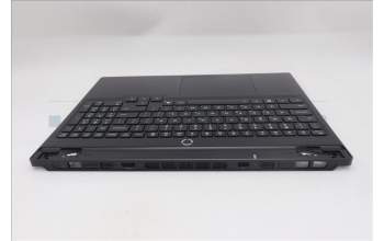 Lenovo 5CB1S24062 C-Cover with keyboard, Greek, Eclipse Black, RGB Backlight, Anodizing Sandblasting, US