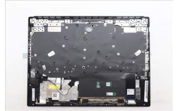 Lenovo 5CB1S24063 C-Cover with keyboard, Hebrew, Eclipse Black, RGB Backlight, Anodizing Sandblasting, US