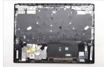 Lenovo 5CB1S24072 C-Cover with keyboard, Russian, Eclipse Black, RGB Backlight, Anodizing Sandblasting, US