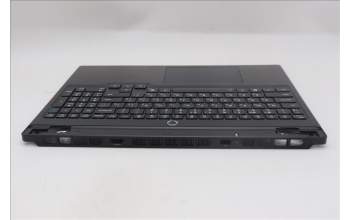 Lenovo 5CB1S24072 C-Cover with keyboard, Russian, Eclipse Black, RGB Backlight, Anodizing Sandblasting, US