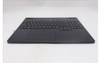 Lenovo 5CB1S24080 C-Cover with keyboard, Ukraine, Eclipse Black, RGB Backlight, Anodizing Sandblasting, US