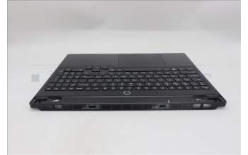 Lenovo 5CB1S24080 C-Cover with keyboard, Ukraine, Eclipse Black, RGB Backlight, Anodizing Sandblasting, US