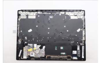 Lenovo 5CB1S24082 C-Cover with keyboard, Belgian, Eclipse Black, White Backlight, Anodizing Sandblasting, UK
