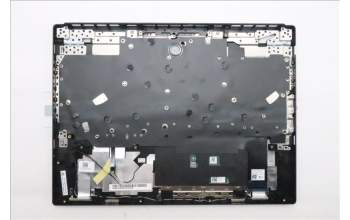 Lenovo 5CB1S24085 C-Cover with keyboard, Czech Slovakian, Eclipse Black, White Backlight, Anodizing Sandblasting, UK