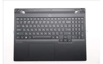 Lenovo 5CB1S24172 C-Cover with keyboard, Russian, Eclipse Black, White Backlight, Anodizing Sandblasting, US