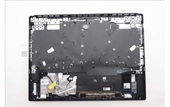 Lenovo 5CB1S31062 C-Cover with keyboard, Bulgarian, Eclipse Black, White Backlight, Painting, UK