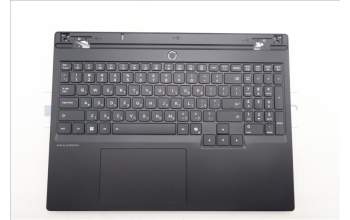 Lenovo 5CB1S31071 C-Cover with keyboard, Hebrew, Eclipse Black, White Backlight, Painting, US