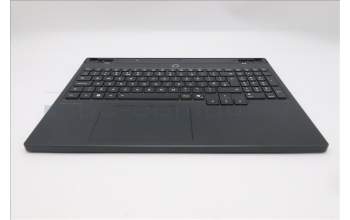 Lenovo 5CB1S31087 C-Cover with keyboard, UK English, Eclipse Black, White Backlight, Painting, UK