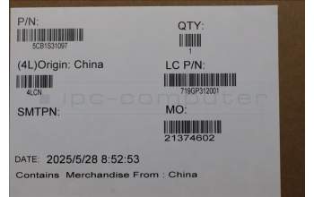 Lenovo 5CB1S31097 A-Cover, 83LT, Eclipse Black, OLED_5M