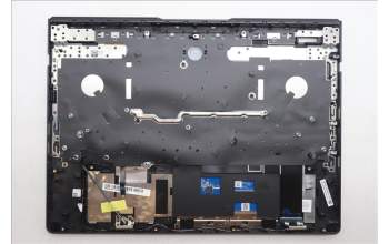 Lenovo 5CB1S31112 C-Cover with keyboard, French, Eclipse Black, White Backlight, US