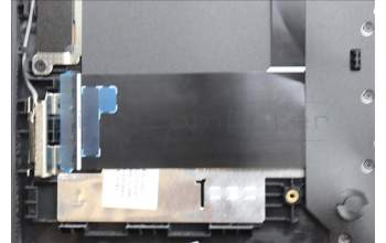 Lenovo 5CB1S31128 C-Cover with keyboard, Switzerland, Eclipse Black, White Backlight, UK