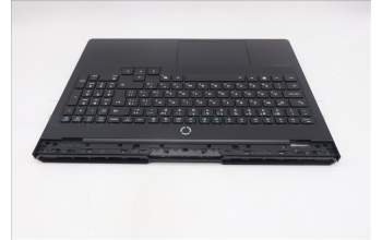 Lenovo 5CB1S31136 C-Cover with keyboard, Bulgarian, Eclipse Black, RGB Backlight, UK