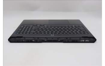Lenovo 5CB1S31138 C-Cover with keyboard, English, Eclipse Black, RGB Backlight, US