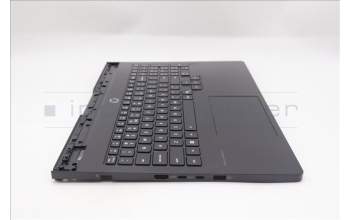 Lenovo 5CB1S31139 C-Cover with keyboard, US English Euro, Eclipse Black, RGB Backlight, US