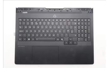 Lenovo 5CB1S31141 C-Cover with keyboard, UK English, Eclipse Black, RGB Backlight, UK