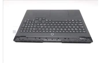 Lenovo 5CB1S50720 C-Cover with keyboard, Switzerland, Eclipse Black, RGB Backlight, UK