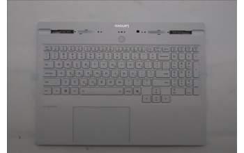 Lenovo 5CB1S50740 C-Cover with keyboard, Greek, Glacier white, US