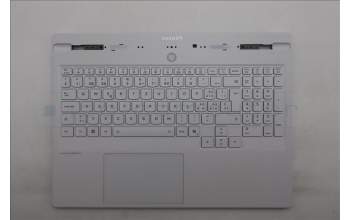 Lenovo 5CB1S50753 C-Cover with keyboard, Switzerland, Glacier white, UK