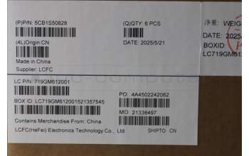 Lenovo 5CB1S50828 D-Cover 83L0, Tidal Teal