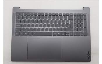 Lenovo 5CB1S50837 C-Cover with keyboard, Czech Slovakian, Luna Grey, UK
