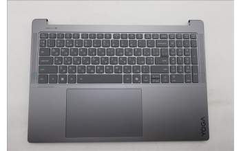 Lenovo 5CB1S50965 C-Cover with keyboard, Ukraine, Luna Grey, US