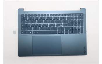 Lenovo 5CB1S50981 C-Cover with keyboard, Italian, Tidal Teal, UK