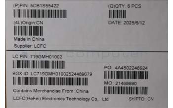 Lenovo 5CB1S55422 MX031_D_COVER_AL_WWAN_ASSY