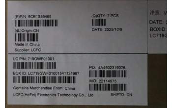 Lenovo 5CB1S55465 MP6C0_C_COVER_WWAN_SUB_ASSY