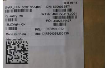 Lenovo 5CB1S55488 C-Cover, ASM, KRK, WLAN