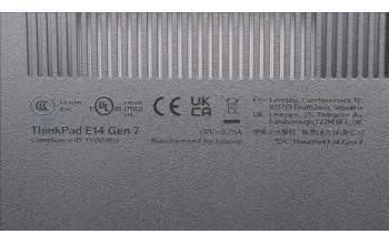 Lenovo 5CB1S55543 ME040 D-Cover, PL SUB ASSY, Black