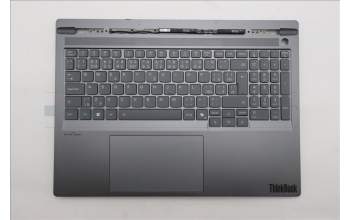 Lenovo 5CB1S57373 C-Cover with keyboard, Czech Slovakian, ClickPad, w/Screw, UK
