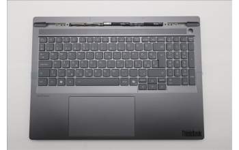 Lenovo 5CB1S57383 C-Cover with keyboard, Hungarian, ClickPad, w/Screw, UK