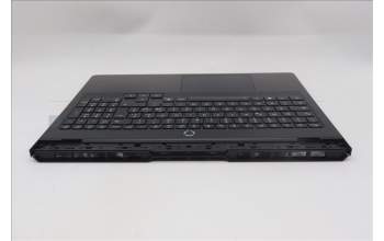 Lenovo 5CB1S57453 C-Cover with keyboard, Italian, Eclipse Black, White Backlight, UK